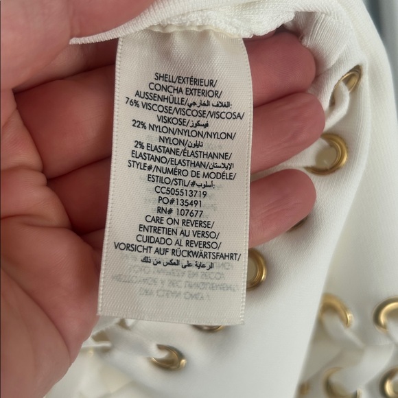 New Alice and Olivia Kylin grommet dress - Picture 10 of 12